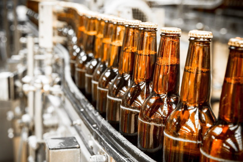 Bottling production line