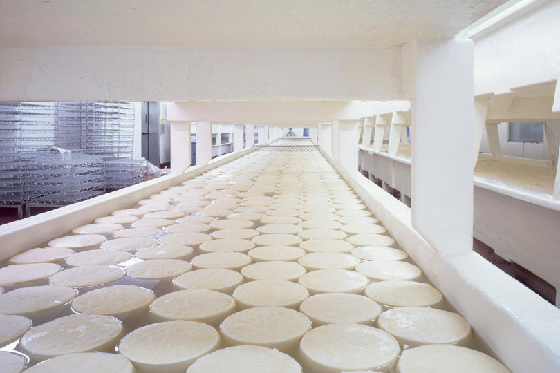 Automated cheese production