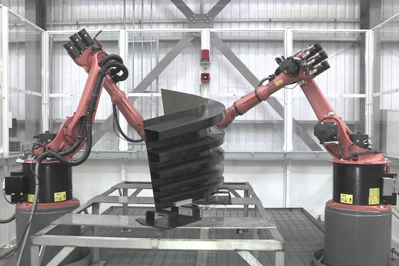 Robotic inspection arms